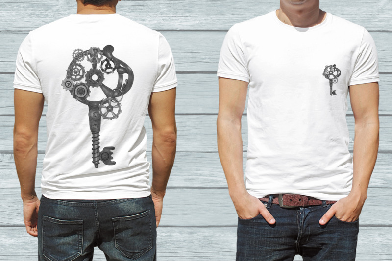 steampunk-key-sublimation-png-design