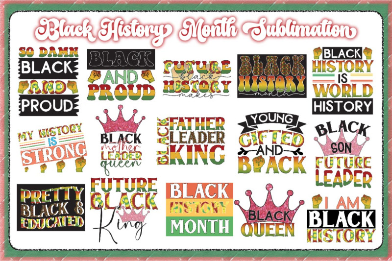 black-history-month-sublimation-bundle