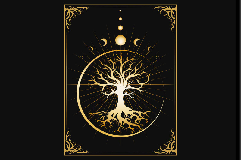 tree-of-life-and-phases-of-moon-medieval-esoteric-emblem