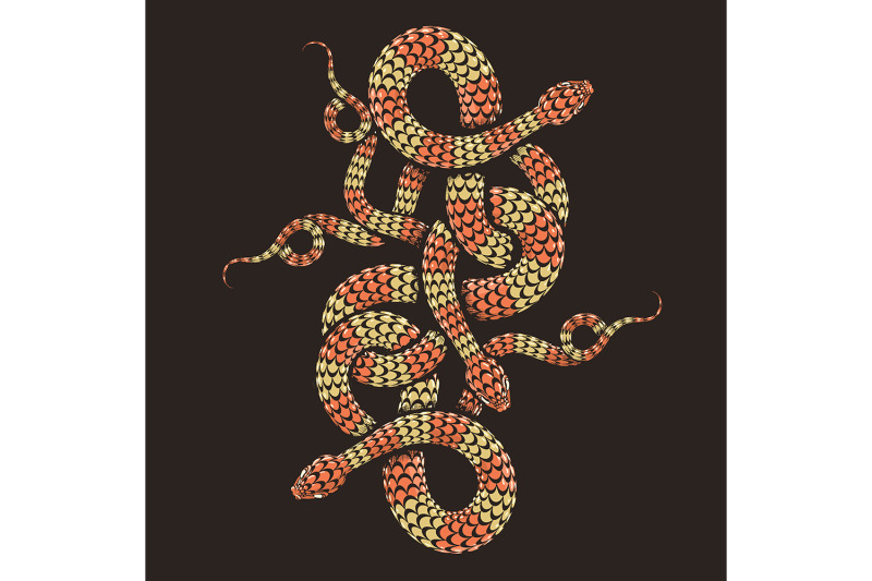 snake-knot-chinese-symbol-of-good-fortune-emblem