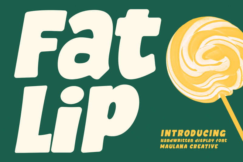 fatlip-handwritten-display-font