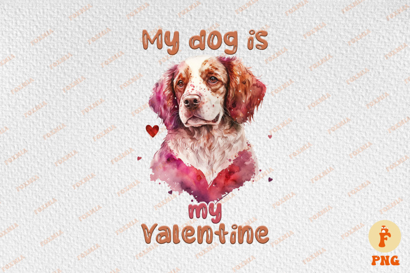 my-dog-is-my-valentine-for-dog-lover