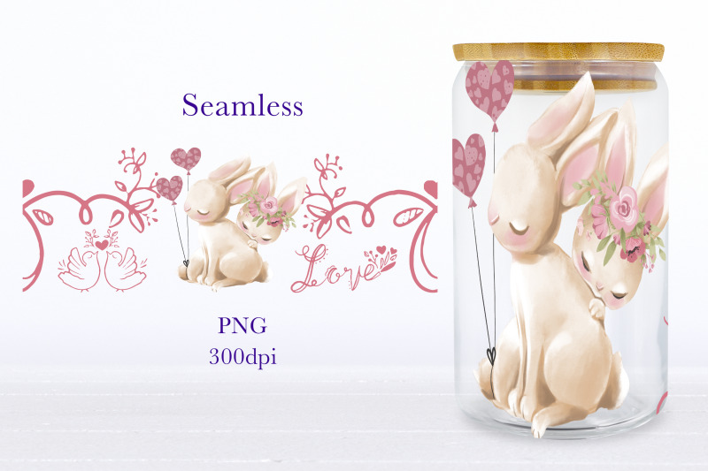 love-glass-can-wrap-valentines-day-sublimation-png-bunny