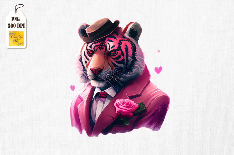 badass-gangster-tiger-valentine-039-s-day