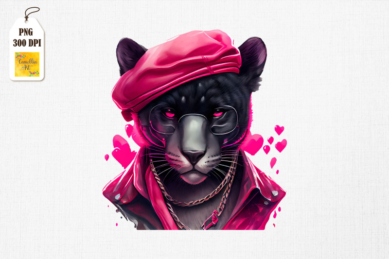 badass-gangster-panther-valentine-039-s-day