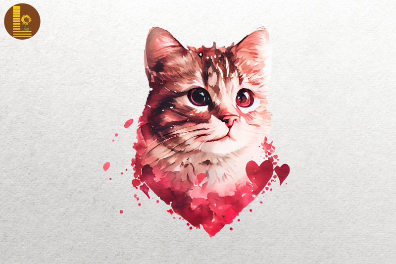 lovely-cute-cat-valentine-039-s-day