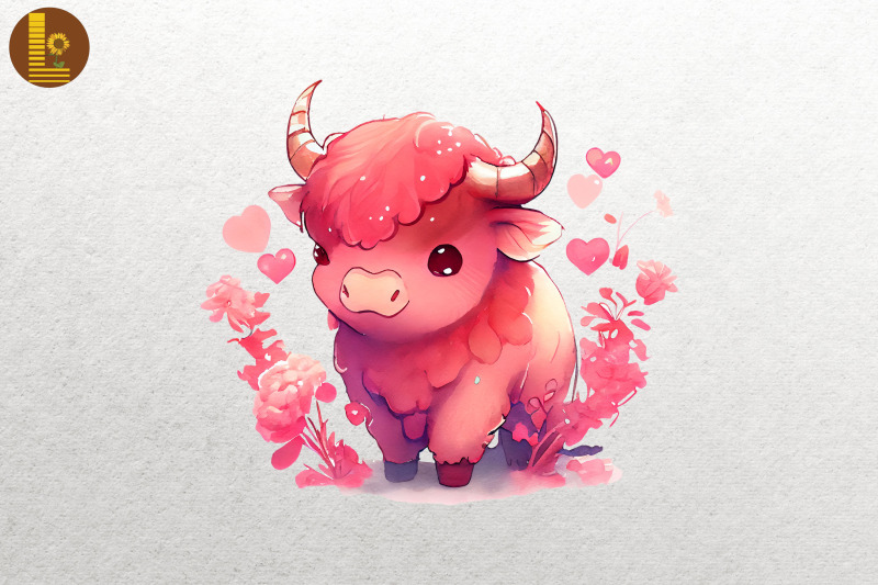 lovely-cute-baby-ox-valentine-039-s-day