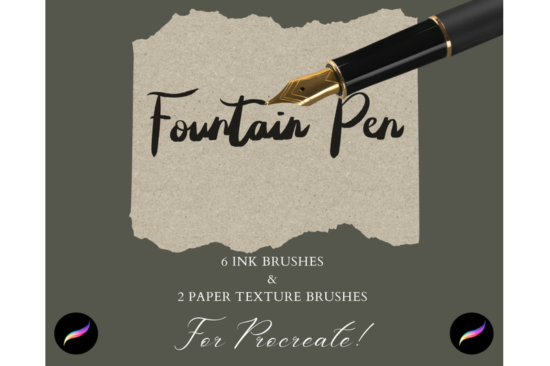 procreate-fountain-pen-brushes-x-6-plus-2x-paper-texture-brushes