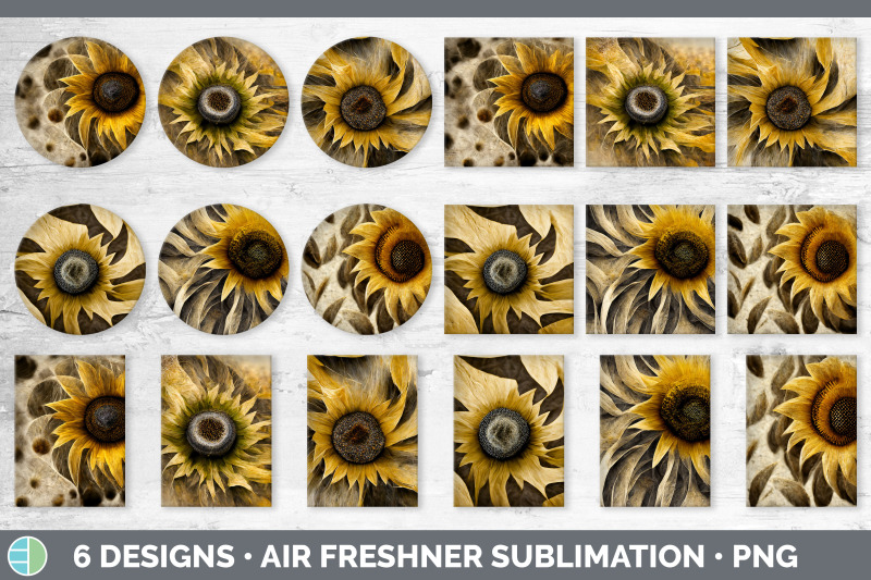 sunflower-air-freshener-sublimation-designs-bundle