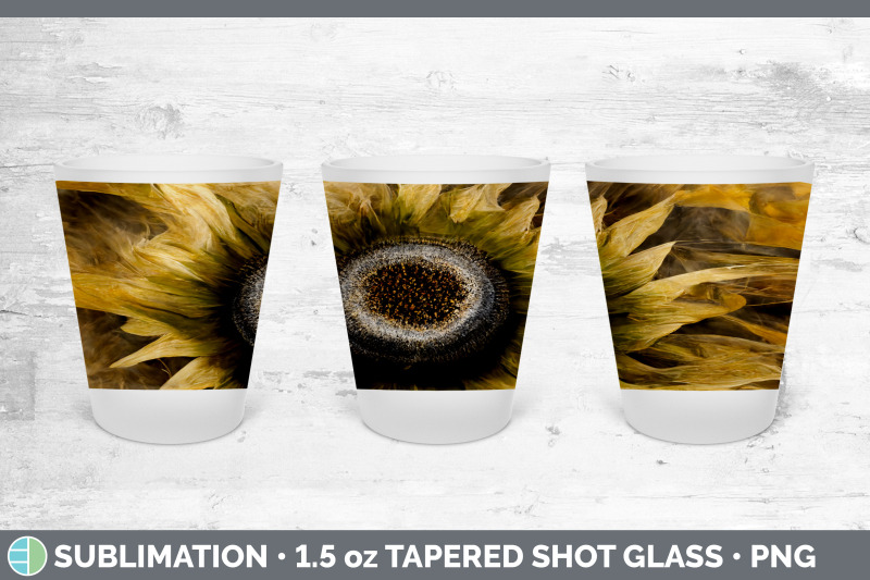 sunflower-shot-glass-sublimation-shot-glass-1-5oz-tapered