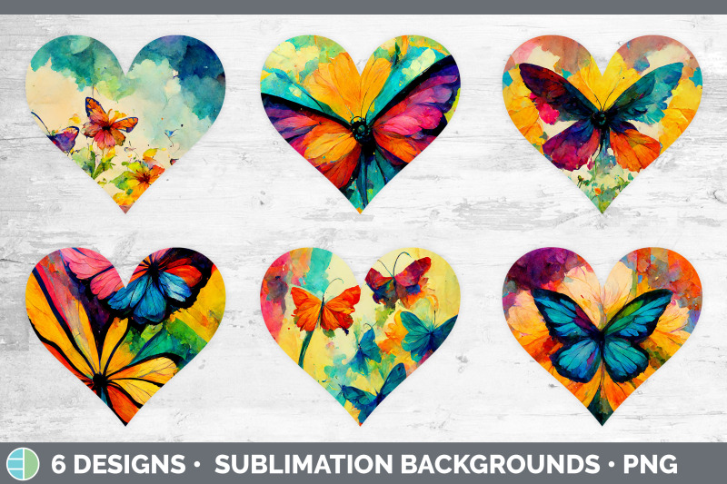 watercolor-butterfly-hearts-clipart-sublimation-designs