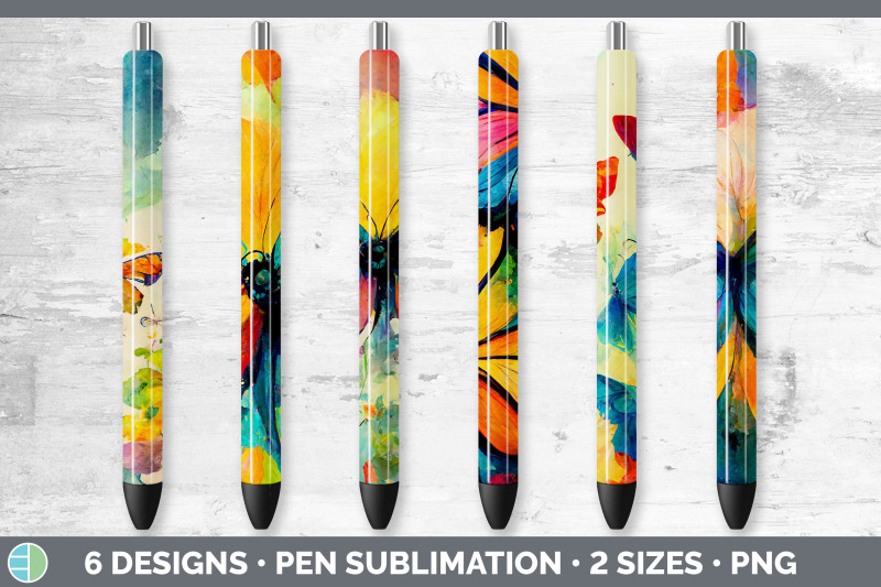 watercolor-butterfly-pen-wraps-epoxy-sublimation-bundle