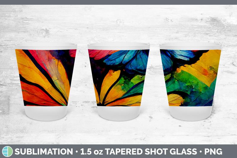 butterfly-shot-glass-sublimation-shot-glass-1-5oz-tapered