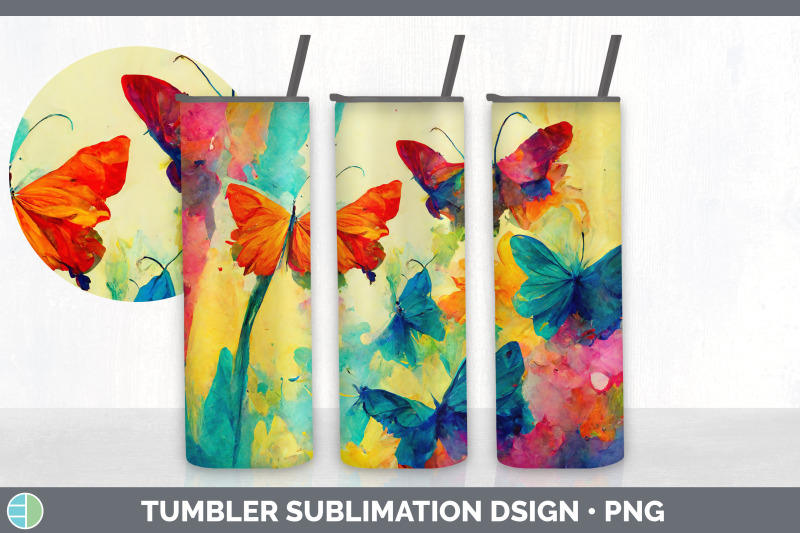 watercolor-butterfly-tumbler-sublimation-bundle