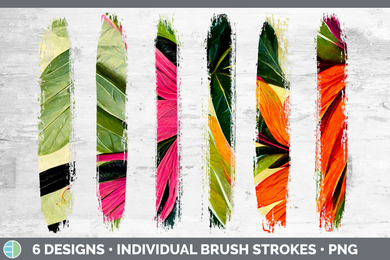 tropical-leaves-brush-strokes-png-sublimation-designs