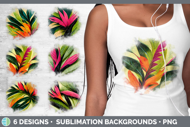 tropical-leaves-background-grunge-sublimation-backgrounds