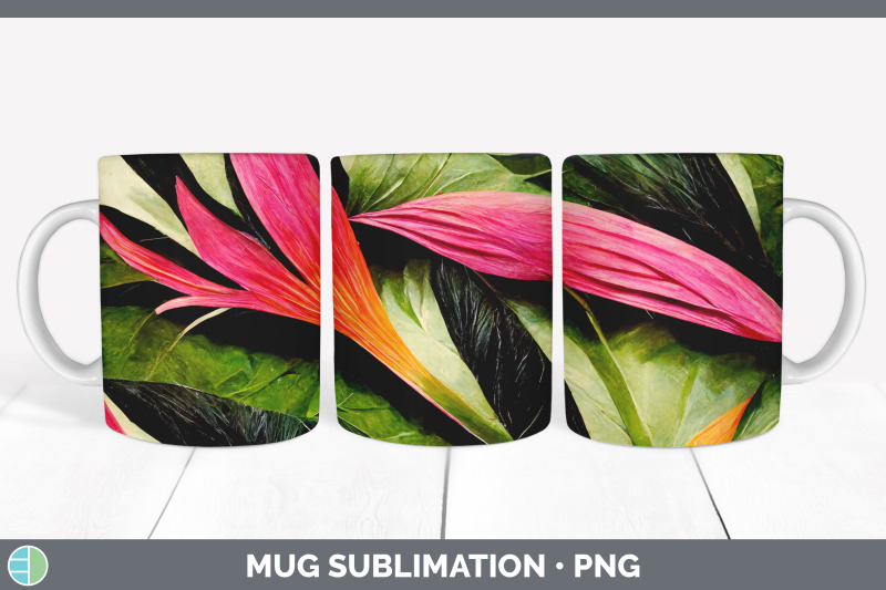 tropical-leaves-mug-sublimation-coffee-cup-designs-png