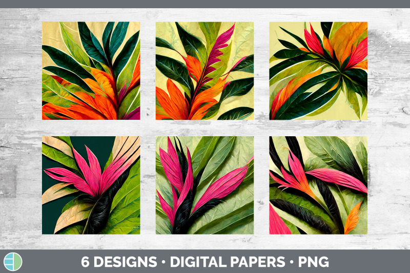 tropical-leaves-backgrounds-digital-scrapbook-papers