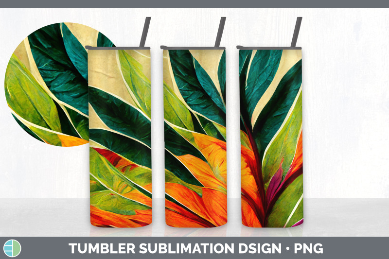 tropical-leaves-tumbler-sublimation-bundle