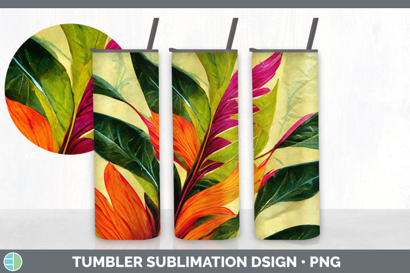 tropical-leaves-tumbler-sublimation-bundle