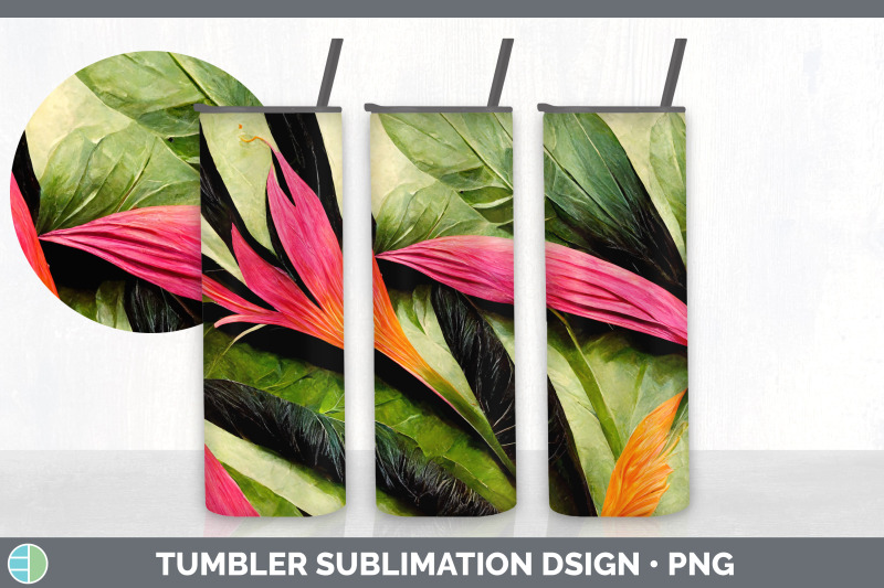 tropical-leaves-tumbler-sublimation-bundle