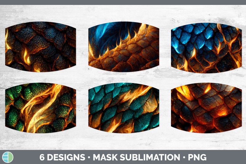 dragon-scale-mask-sublimation-bundle-face-mask-designs