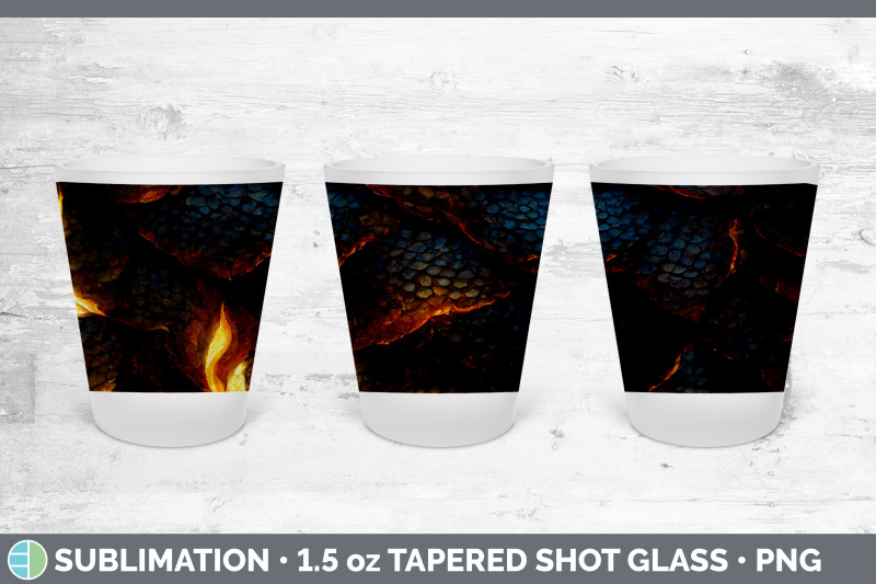 dragon-scale-shot-glass-sublimation-shot-glass-1-5oz-tapered