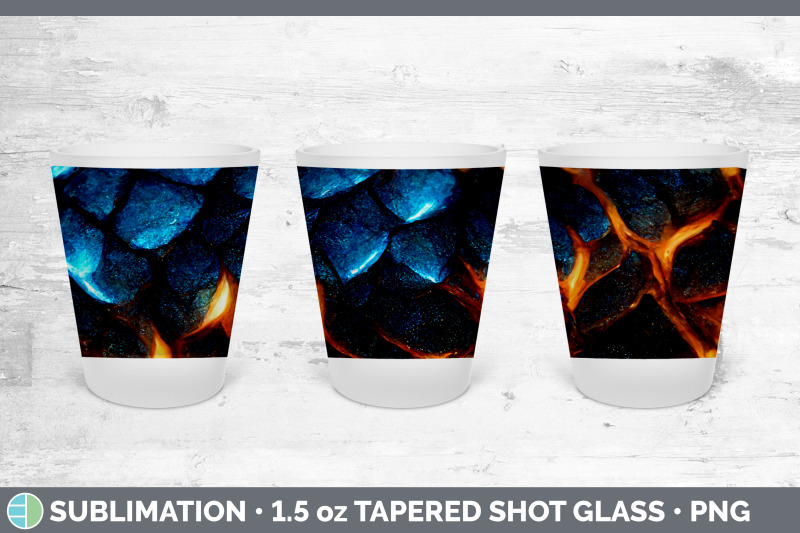 dragon-scale-shot-glass-sublimation-shot-glass-1-5oz-tapered