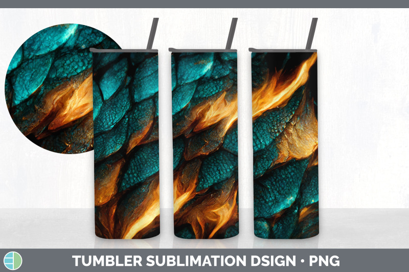 dragon-scale-tumbler-sublimation-bundle