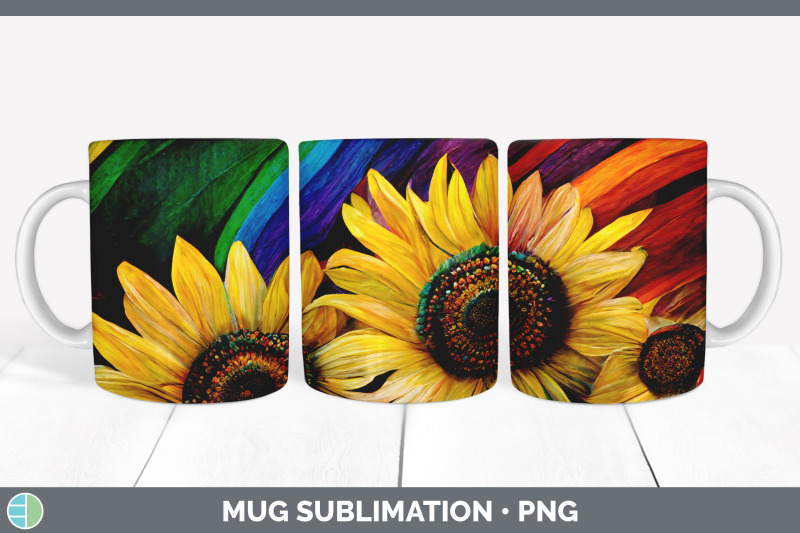 rainbow-sunflower-mug-sublimation
