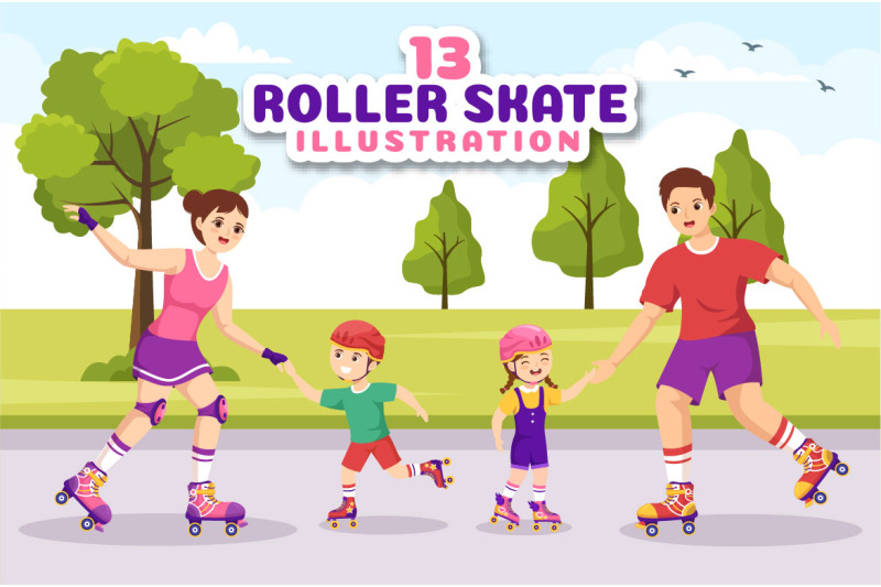 13-riding-roller-skates-illustration