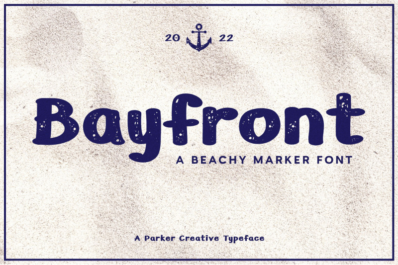 bayfront-a-beachy-marker-font