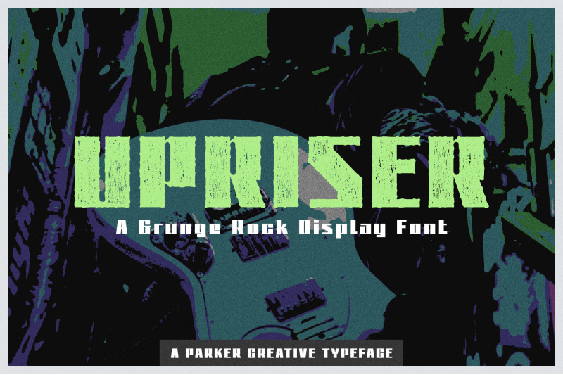 upriser-a-grunge-rock-font