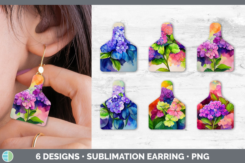 hydrangea-cow-tag-earring-sublimation-cattle-ear-tag