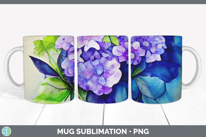 hydrangea-mug-sublimation