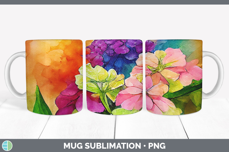 hydrangea-mug-sublimation