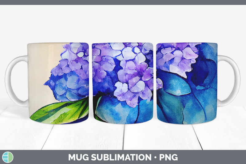 hydrangea-mug-sublimation