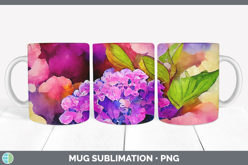 hydrangea-mug-sublimation