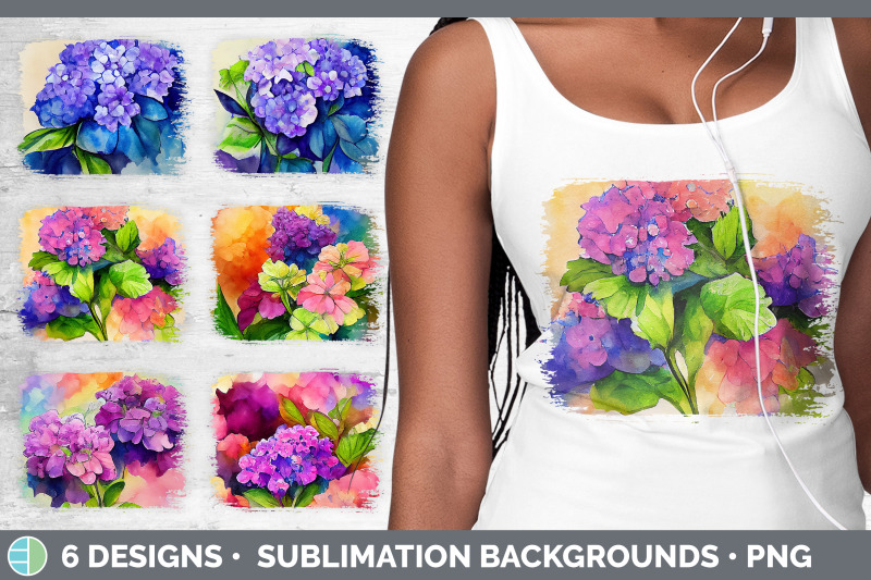 hydrangea-distressed-sublimation-background-panel