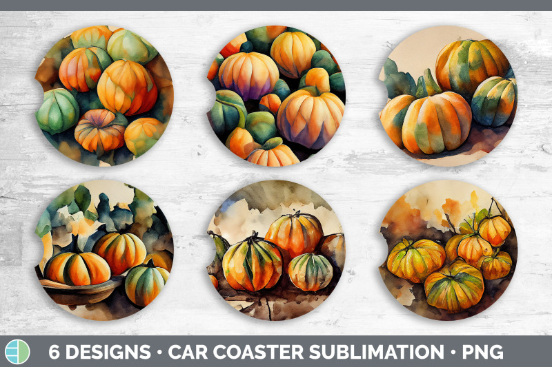 fall-pumpkins-car-coaster-sublimation-designs-bundle