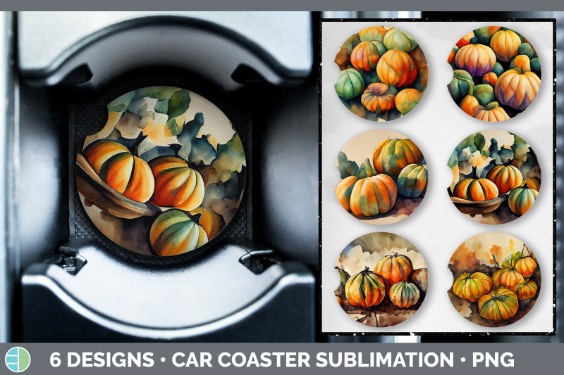 fall-pumpkins-car-coaster-sublimation-designs-bundle