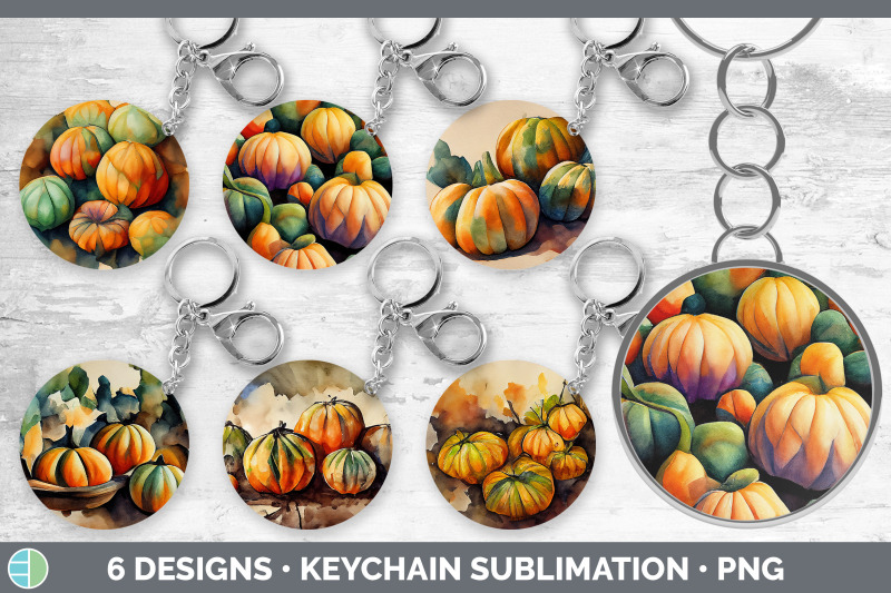 fall-pumpkins-keychain-bundle-keyring-sublimation-designs