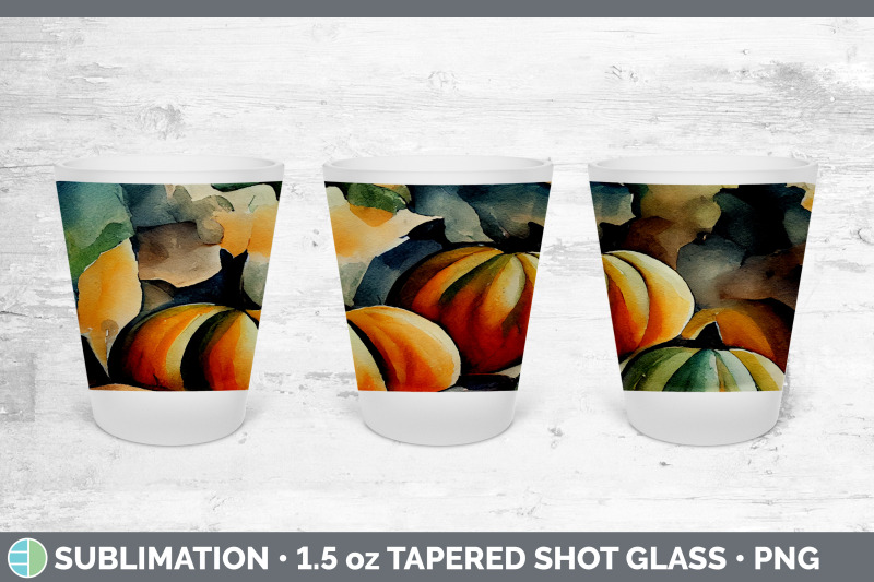 fall-pumpkins-shot-glass-sublimation-shot-glass-1-5oz-tapered