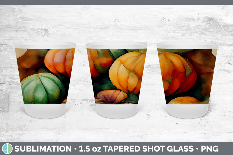 fall-pumpkins-shot-glass-sublimation-shot-glass-1-5oz-tapered