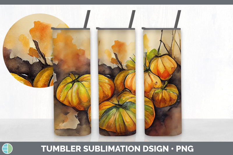 fall-pumpkins-tumbler-sublimation-bundle