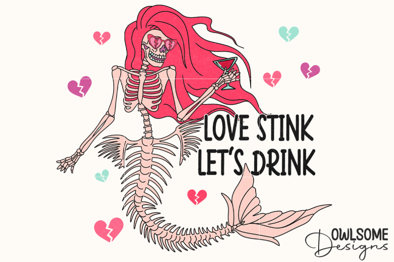love-stink-lets-drink-mermaid-valentine