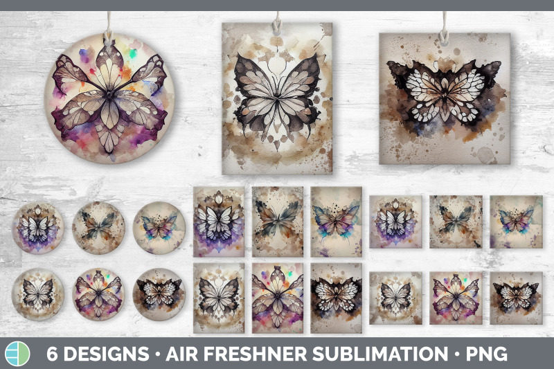 watercolor-butterfly-air-freshener-sublimation-designs-bundle