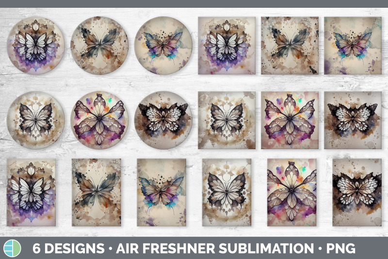 watercolor-butterfly-air-freshener-sublimation-designs-bundle