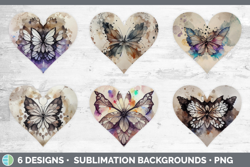 watercolor-butterfly-hearts-clipart-sublimation-designs