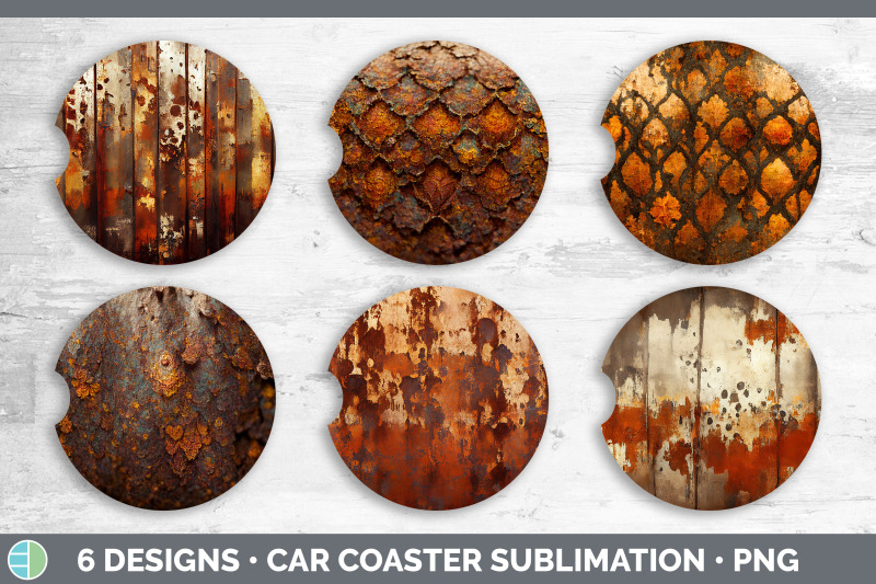 rust-car-coaster-sublimation-designs-bundle